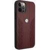 Etui BMW Leather Curve Perforate do Apple iPhone 12 Pro Max Czerwony Kompatybilność Apple iPhone 12 Pro Max