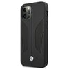 Etui BMW Perforate Sides do Apple iPhone 12/12 Pro Czarny Seria telefonu iPhone