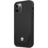 Etui BMW Leather Perforate do Apple iPhone 12 Pro Max Czarny Seria telefonu iPhone