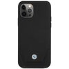 Etui BMW Leather Perforate do Apple iPhone 12 Pro Max Czarny Model telefonu iPhone 12 Pro Max
