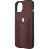 Etui BMW Leather Curve Perforate do Apple iPhone 13 Czerwony Typ Etui nakładka