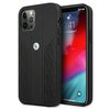 Etui BMW Curve Perforate do Apple iPhone 12/12 Pro Czarny