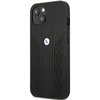 Etui BMW Leather Curve Perforate do Apple iPhone 13 mini Czarny Seria telefonu iPhone