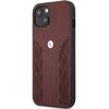 Etui BMW Leather Curve Perforate do Apple iPhone 13 mini Czerwony Seria telefonu iPhone