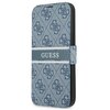 Etui GUESS 4G Stripe do Apple iPhone 13 Mini Niebieski