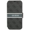 Etui GUESS 4G Stripe do Apple iPhone 13 Mini Szary Seria telefonu iPhone