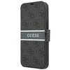 Etui GUESS 4G Stripe do Apple iPhone 13/13 Pro Szary