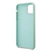 Etui GUESS Silicone Vintage Gold Logo do Apple iPhone 11 Pro Zielony Dominujący kolor Zielony