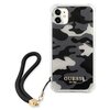 Etui GUESS Camouflage do Apple iPhone 11/Xr Czarne moro Model telefonu iPhone 11