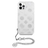 Etui GUESS Peony Collection do Apple iPhone 12 Pro Max Srebrny Model telefonu iPhone 12 Pro Max