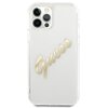 Etui GUESS Vintage do Apple iPhone 12 Pro Max Przezroczysty Model telefonu iPhone 12 Pro Max