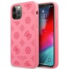 Etui GUESS Peony Collection do Apple iPhone 12 Pro Max Fuksja