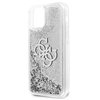 Etui GUESS 4G Big Logo Liquid Glitter do Apple iPhone 12 Pro Max Srebrny Typ Etui nakładka