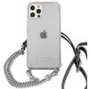 Etui GUESS 4G Silver Chain do Apple iPhone 12 Pro Max Przezroczysty Model telefonu iPhone 12 Pro Max