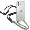 Etui GUESS 4G Silver Chain do Apple iPhone 12 Pro Max Przezroczysty Kompatybilność Apple iPhone 12 Pro Max
