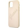 Etui GUESS Saffiano Vintage Script do Apple iPhone 12 Pro Max Złoty Typ Etui nakładka