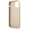 Etui GUESS Saffiano Vintage Script do Apple iPhone 12 Pro Max Złoty Gwarancja 24 miesiące