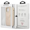 Etui GUESS Saffiano Vintage Script do Apple iPhone 12 Pro Max Złoty Marka telefonu Apple