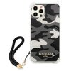 Etui GUESS Camouflage do Apple iPhone 12 Pro Max Czarne moro Model telefonu iPhone 12 Pro Max