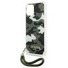 Etui GUESS Camouflage do Apple iPhone 12 Pro Max Zielony Typ Etui nakładka