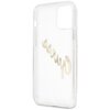 Etui GUESS Vintage Script Gold do Apple iPhone 12/12 Pro Przezroczysty Marka telefonu Apple