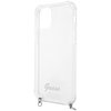 Etui GUESS 4G Silver Chain do Apple iPhone 12/12 Pro Przezroczysty Kompatybilność Apple iPhone 12 Pro