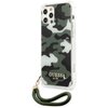 Etui GUESS Camo Collection do Apple iPhone 12 Pro Khaki Seria telefonu iPhone