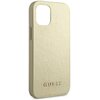 Etui GUESS Iridescent do Apple iPhone 12 mini Złoty Materiał Poliwęglan