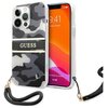 Etui GUESS Camo Strap Collection do Apple iPhone 13/13 Pro Czarny