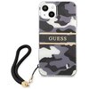 Etui GUESS Camo Strap Collection do Apple iPhone 13 Czarny Model telefonu iPhone 13