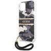 Etui GUESS Camo Strap Collection do Apple iPhone 13 Czarny Typ Etui nakładka