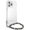 Etui GUESS Black Pearl do Apple iPhone 13/13 Pro Przezroczysty Model telefonu iPhone 13 Pro
