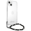 Etui GUESS Black Pearl do Apple iPhone 13 Mini Przezroczysty Kompatybilność Apple iPhone 13 Mini