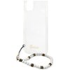 Etui GUESS White Pearl do Apple iPhone 13 Mini Przezroczysty Typ Etui nakładka