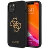 Etui GUESS Silicone 4G Logo do Apple iPhone 13 Mini Czarny