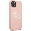 Etui GUESS Silicone 4G Logo do Apple iPhone 13 Mini Różowy Kompatybilność Apple iPhone 13 Mini