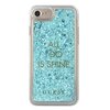 Etui GUESS Liquid Glitter Party do Apple iPhone 7 Niebieski Model telefonu iPhone 7