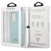 Etui GUESS Silicone Script Metal Logo do Samsung Galaxy S21 Ultra Niebieski Marka telefonu Samsung