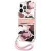 Etui GUESS Camo Strap Collection do Apple iPhone 13 Pro Max Różowy Seria telefonu iPhone