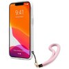 Etui GUESS Camo Strap Collection do Apple iPhone 13 Pro Max Różowy Dominujący kolor Różowy