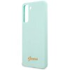Etui GUESS Silicone Script Metal Logo do Samsung Galaxy S21+ Niebieski Typ Etui nakładka