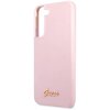 Etui GUESS Silicone Script Metal Logo do Samsung Galaxy S22+ Lawenda Typ Etui nakładka