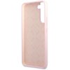 Etui GUESS Silicone Script Metal Logo do Samsung Galaxy S22+ Lawenda Etui wodoszczelne Nie