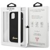 Etui GUESS Silicone Script Gold Logo MagSafe do Apple iPhone 13 Czarny Marka telefonu Apple