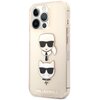 Etui KARL LAGERFELD HardCase Glitter Karl's & Choupette do Apple iPhone 13 Pro Max Złoty Model telefonu iPhone 13 Pro Max