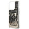 Etui KARL LAGERFELD Liquid Glitter Gatsby na Apple iPhone 13 Pro Max Czarny Model telefonu iPhone 13 Pro Max