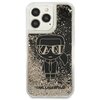 Etui KARL LAGERFELD Liquid Glitter Gatsby na Apple iPhone 13 Pro Max Czarny Typ Etui nakładka
