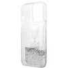 Etui KARL LAGERFELD Liquid Glitter Karl & Choupette Head do Apple iPhone 13 Pro Max Srebrny Marka telefonu Apple