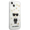 Etui KARL LAGERFELD Flower Ikonik Karl do Apple iPhone 13 mini Przezroczysty Kompatybilność Apple iPhone 13 Mini