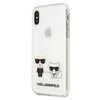 Etui KARL LAGERFELD Karl & Choupette do Apple iPhone X/Xs Przezroczysty Seria telefonu iPhone